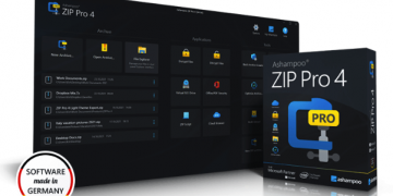 Ashampoo® ZIP Pro 4 führt native Shell-Erweiterungen und neue Favoriten- und Ereignis-Panels ein