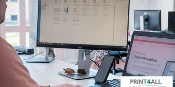 Amagno bei Print4All-Messe in Mailand zu Besuch