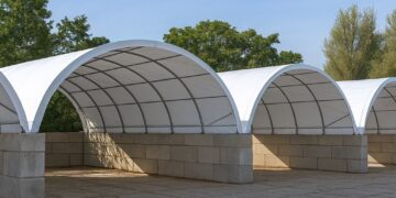 Containerüberdachungen für effiziente Logistikflächen in Österreich – Analyse und Einordnung